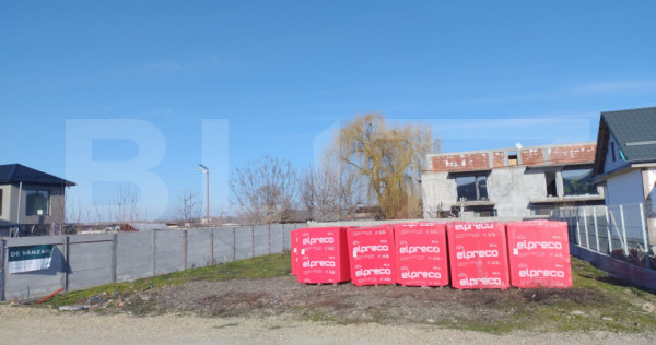 Teren 392 mp, Balta Verde, toate utilitatile, 16,5 m deschid