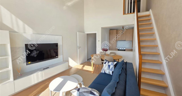 Penthouse cu 3 camere mobilat si utilat complet cartierul Tu