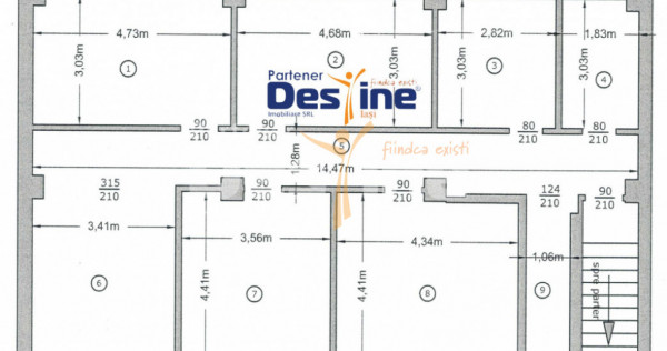 Podu de Fier - Spațiu comercial D+P+1+M 500 mp UTILI