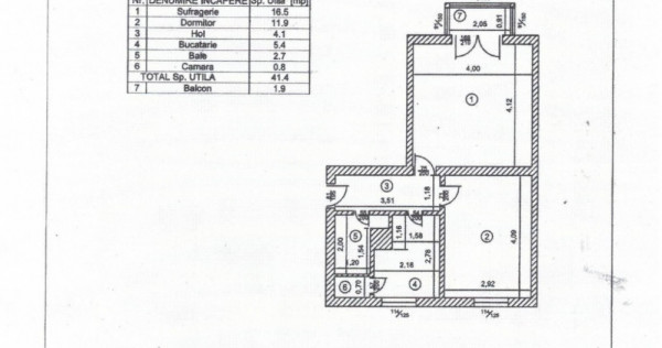 Vanzare apartament 2 camere zona SUD - Sala Doroftei - Ploiesti