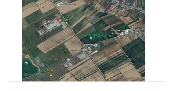 Teren industrial de vanzare 9.9 ha Targoviste -l&acirc;ngă Ar...
