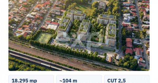 Teren dezvoltare rezidențială 18.295 mp &mdash; Sector 1, Bucu