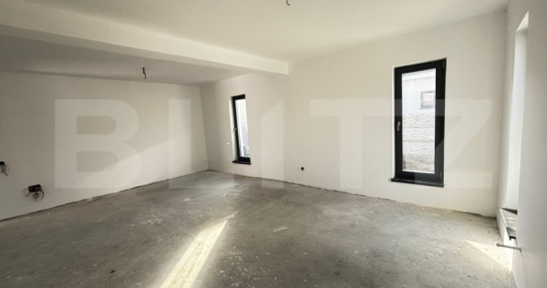 Casă parter 121 mp, 2 dormitoare, 331 mp teren, Leamna de J