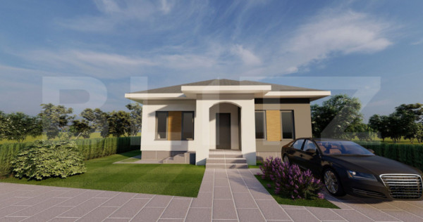 Casa parter, 300 mp teren, zona Damila