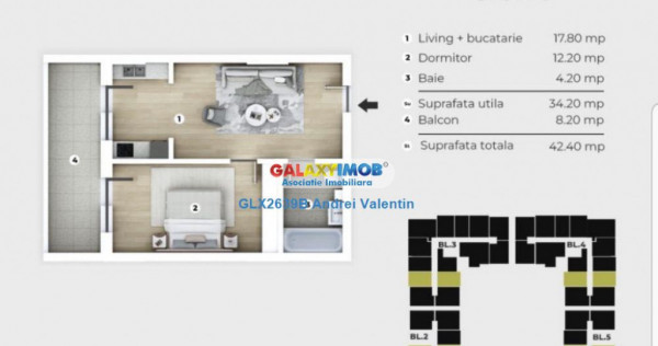 Apartament Nemobilat Bloc Nou Berceni - Dimitrie Leonida - M