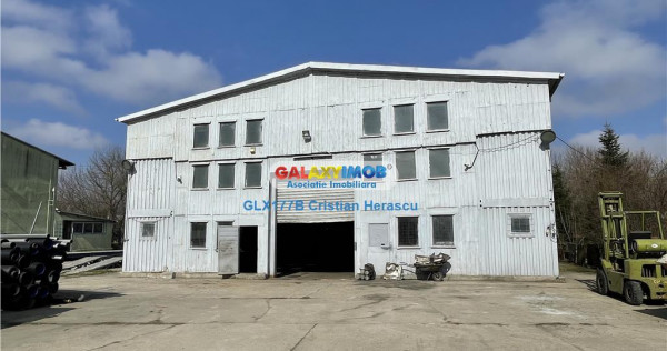 Hala 400 mp Birouri 100 mp Platforma Betonata 2500 mp