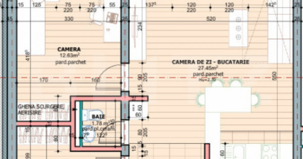 Apartament de 3 Camere, bloc nou, zona Tudor