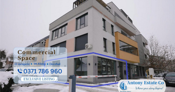 Spatiu comercial &ndash; str. Paunului, Decebal EAS Residence