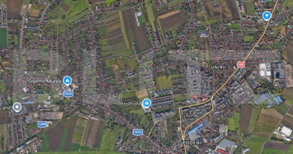 Teren 30500 mp Santana cu deschire de 51 ml la drum asfaltat