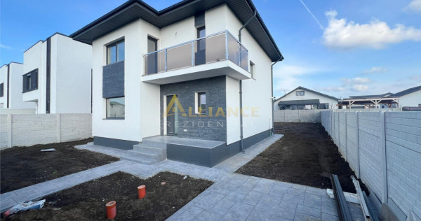 Vila individuala-4 camere-teren 450mp