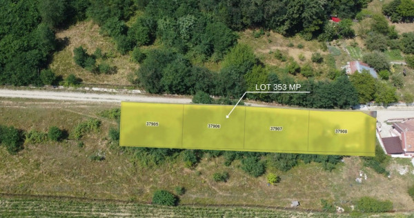 TEREN IDEAL PENTRU A-FRAME SAU UN CONTAINER MODERN