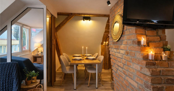 Apartament rustic chic, 3 camere, Centrul Istoric, 98 mp, pa