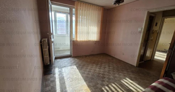 Apartament 2 camere, semidecomandat - zona Garii