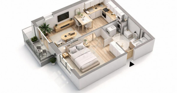 Apartament 2 camere, Ferdinand