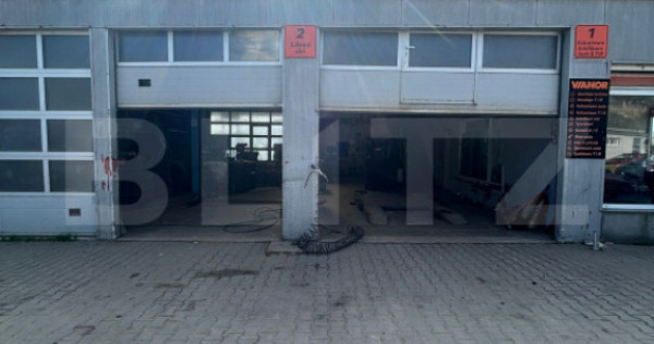 SPATIU DE INCHIRIAT DESTINAT REPRATIILOR AUTO, UTILAT CORESP