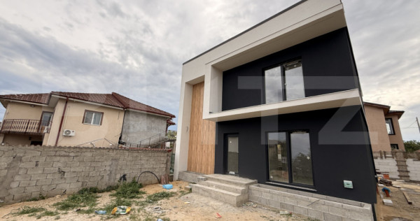 Casă individuală P + E la cheie, 135 mpu, 340 mp teren, zo