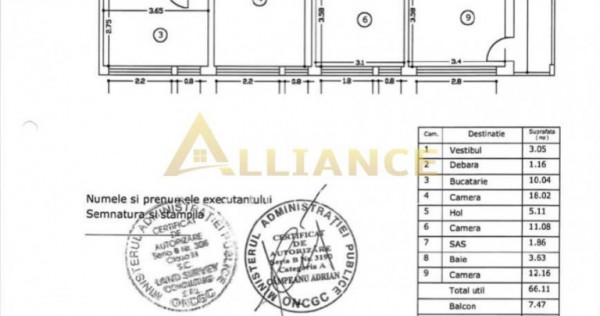 3 camere Titan | 73 mp | Mobilat | 15 min Metrou