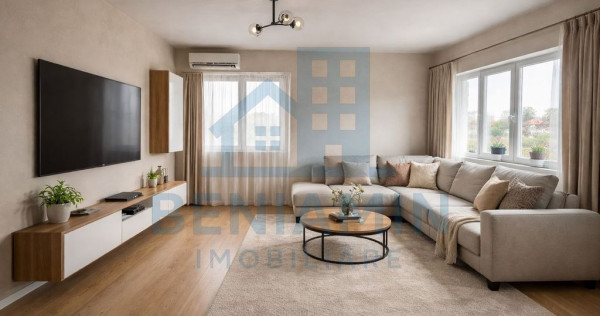 Casa la cheie-Living-2 Dormitoare-Baie-Gaze-Curent-Apa-32...