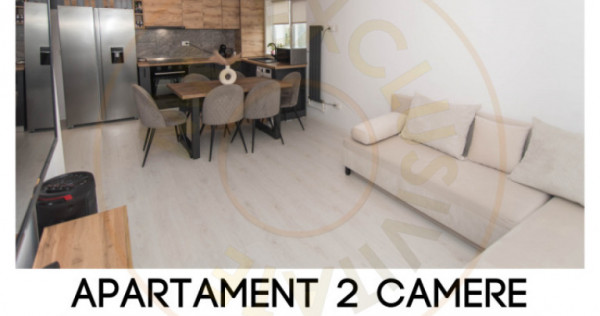 APARTAMENT 2 CAMERE - EREMIA - MOBILAT SI UTILAT -