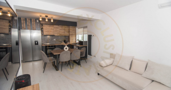 APARTAMENT 2 CAMERE - EREMIA - MOBILAT SI UTILAT -
