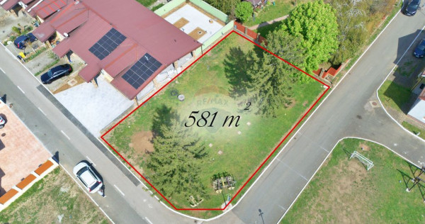 Teren intravilan 581 mp &icirc;n cartierul Verde, Arad