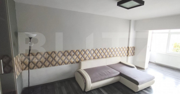 Apartament 2 camere, 54 mp, mobilat - utilat, etaj 3/6, zona