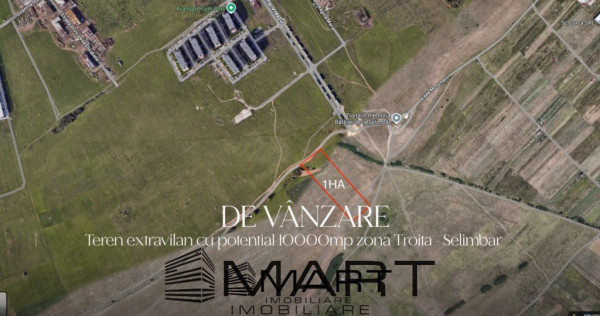 Teren extravilan 10.000mp zona Mihai Viteazul - Avangarden