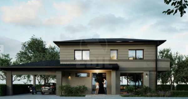 Vilă Individuală Premium | 125 mp | Teren 445 mp | Dotări Smart