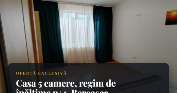 Casa 5 camere, regim de &icirc;nălțime p+1, Bereasca, Ploiesti