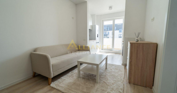 Apartament 2 camere tip studio, mobilat si utilat, - 20 min