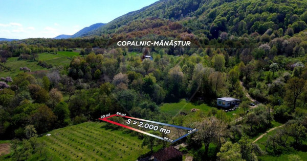 Teren intravilan aproape de padure Copalnic Manastur