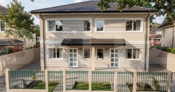 Duplex modern, 4 camere, 102 mp utili, teren 378 mp