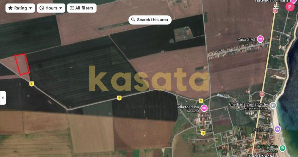 Teren agricol 2,3 ha &ndash; 2 Mai | Deschidere dublă la drum