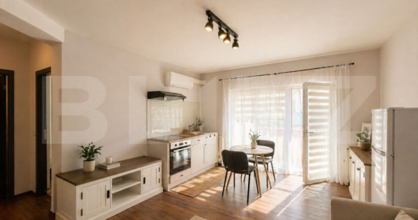 Apartament luminos 2 camere, 39 mp, etaj intarmediar, parcar