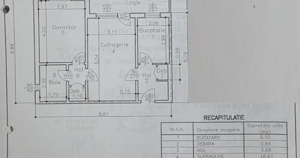 V&acirc;nzare apartament 2 camere ultracentral Ploiești