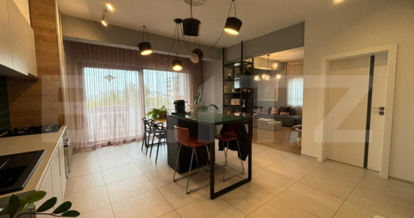 Apartament decomandat, 2 camere, 78 mp, zona Amaradia