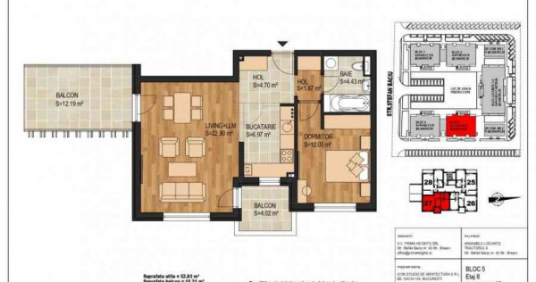 Apartament Tractoru-Top City