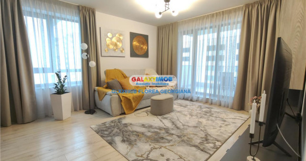 Prima apartament 2 camere mobilat Greenfiled Residence