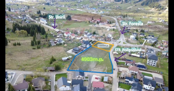 Teren 4,983mp Vatra Dornei / Strada Unirii