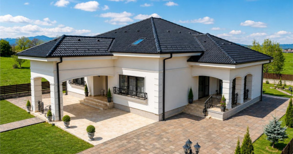 LUX Vila cu parc privat 1.250mp, spa, barbeque, privelisti p