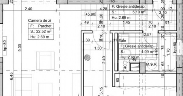 Apartament 2 camere, 54 mp, zona Braytim