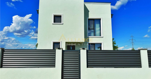 Casa individuala - 5 camere - 3 bai - teren 420 mp