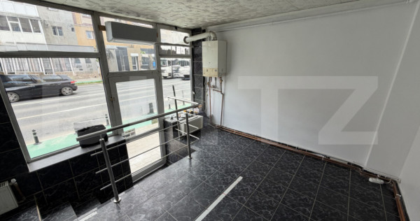 Spațiu comercial 35 mp | Vad excelent | Vitrină stradală