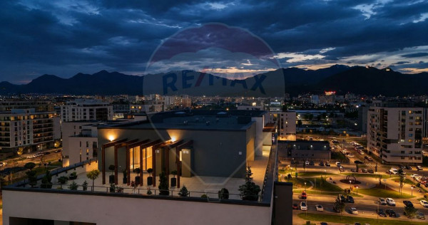 Terasa 168 mp cu Penthouse 4 camere Coresi | panoramic | ...