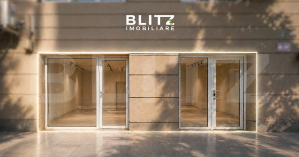 Spațiu de birouri, 35 mp, vitrină la stradă, ultracentral