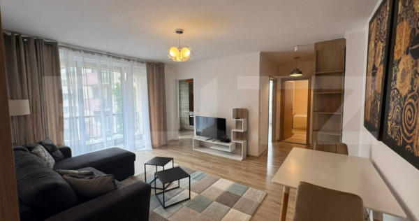 Apartament 2 camere, modern, parcare, A.C, zona: Observator