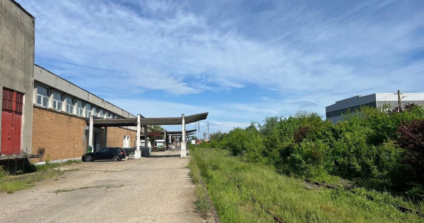 Hală industrială 3.600 mp cu acces cale ferată &ndash; Buftea