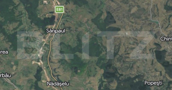 Teren de 9600 mp, la DN &icirc;n Mihăiești pentru construcții