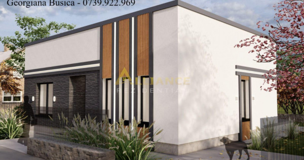 Casa individuala parter || 4 camere 2 bai || teren 309mp