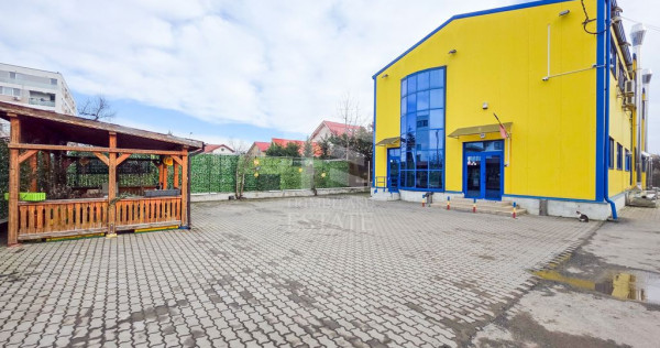 Spațiu industrial&ndash;afacere catering la cheie, teren&hal...